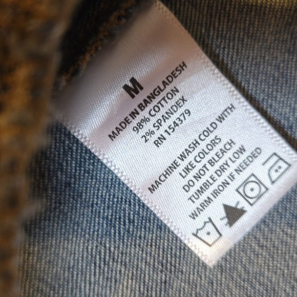 Aeropostale Distressed Jean Jacket - Picture 7 of 10